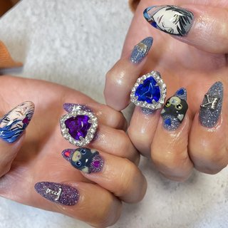 ♡saya♡ネイルパーツ ピンクネイルのネイルデザイン | ネイルパーツ｜NAILTOWN -赤