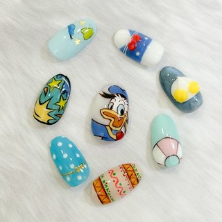 商品説明必読!!ドナルドダック☆ネイルパーツ 商品説明必読!!ドナルドダック☆ネイルパーツ