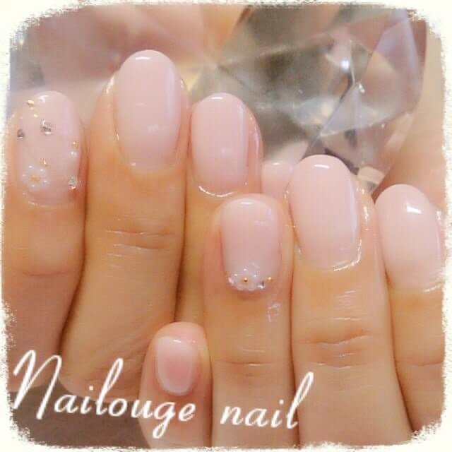 オフィス デート ハンド グラデーション ワンカラー Nailsalon Nailougeのネイルデザイン No ネイルブック