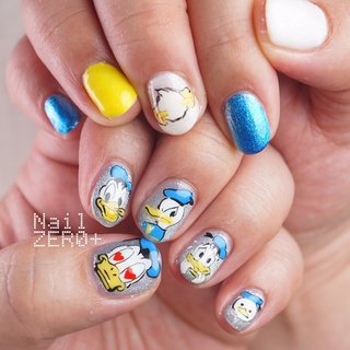 商品説明必読!!ドナルドダック☆ネイルパーツ 3dネイルパーツ ネイル クワッキーダック ドナルド デイジー