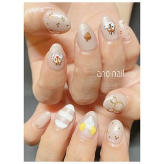 ドナルドダックネイルのネイルデザイン｜ネイルブック