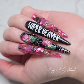 SUPERBEAVERのネイルデザイン｜ネイルブック