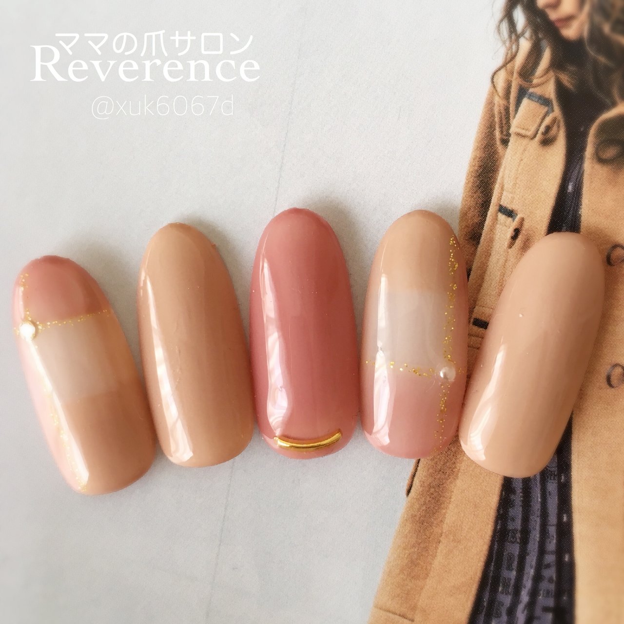 秋 冬 オフィス デート ハンド 鈴木よしみのネイルデザイン No ネイルブック