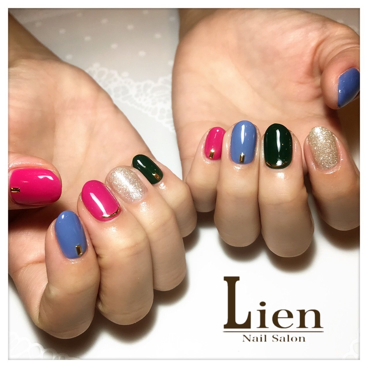 ハンド お客様 Nail Salon Lienのネイルデザイン No ネイルブック