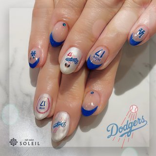 おすすめ順｜#大谷翔平ネイルのネイルデザイン｜ネイルブック