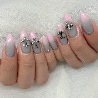 人気順｜ピンク/#クロムパーツネイルのネイルデザイン｜ネイルブック