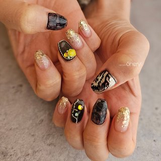 麻天狼ネイルのネイルデザイン｜ネイルブック