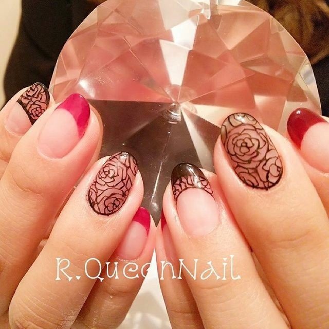 冬 オールシーズン パーティー デート ハンド 今村しほり 千葉 R Queennailのネイルデザイン No ネイルブック