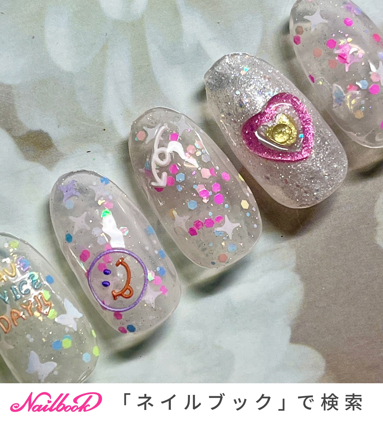 ネイルチップ まる様 01 ジェルネイル/ネイルチップ - la_m.nailのネイルデザイン[No