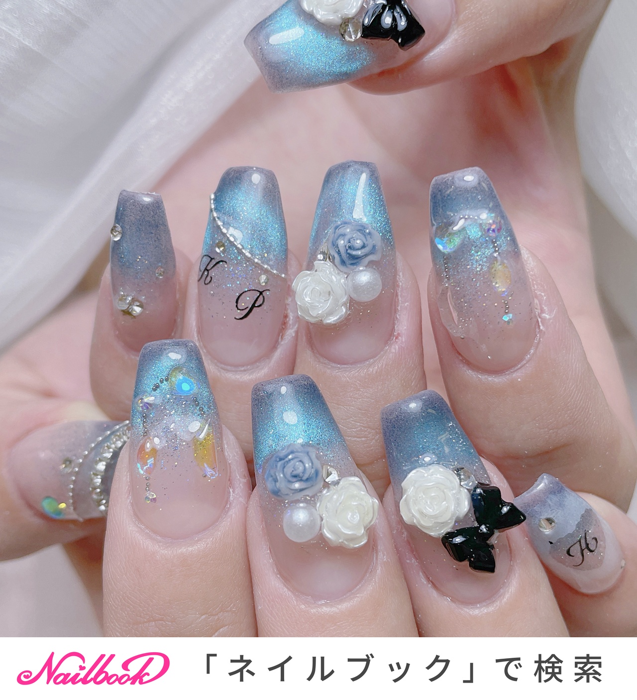 ✦ 量産型 地雷 3d 痛ネイル ネイルチップ シンプル ベース 緑 単色