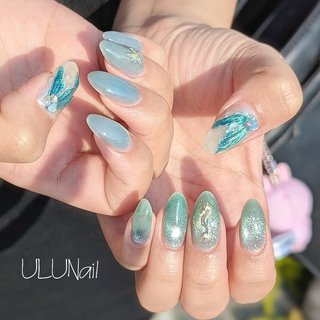 2026年】新着順｜ジェルネイル/#タツノオトシゴのネイルデザイン