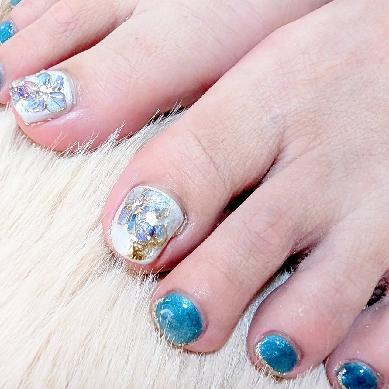 フット - Nailsalon Tida__miyukiのネイルデザイン[No.9502962