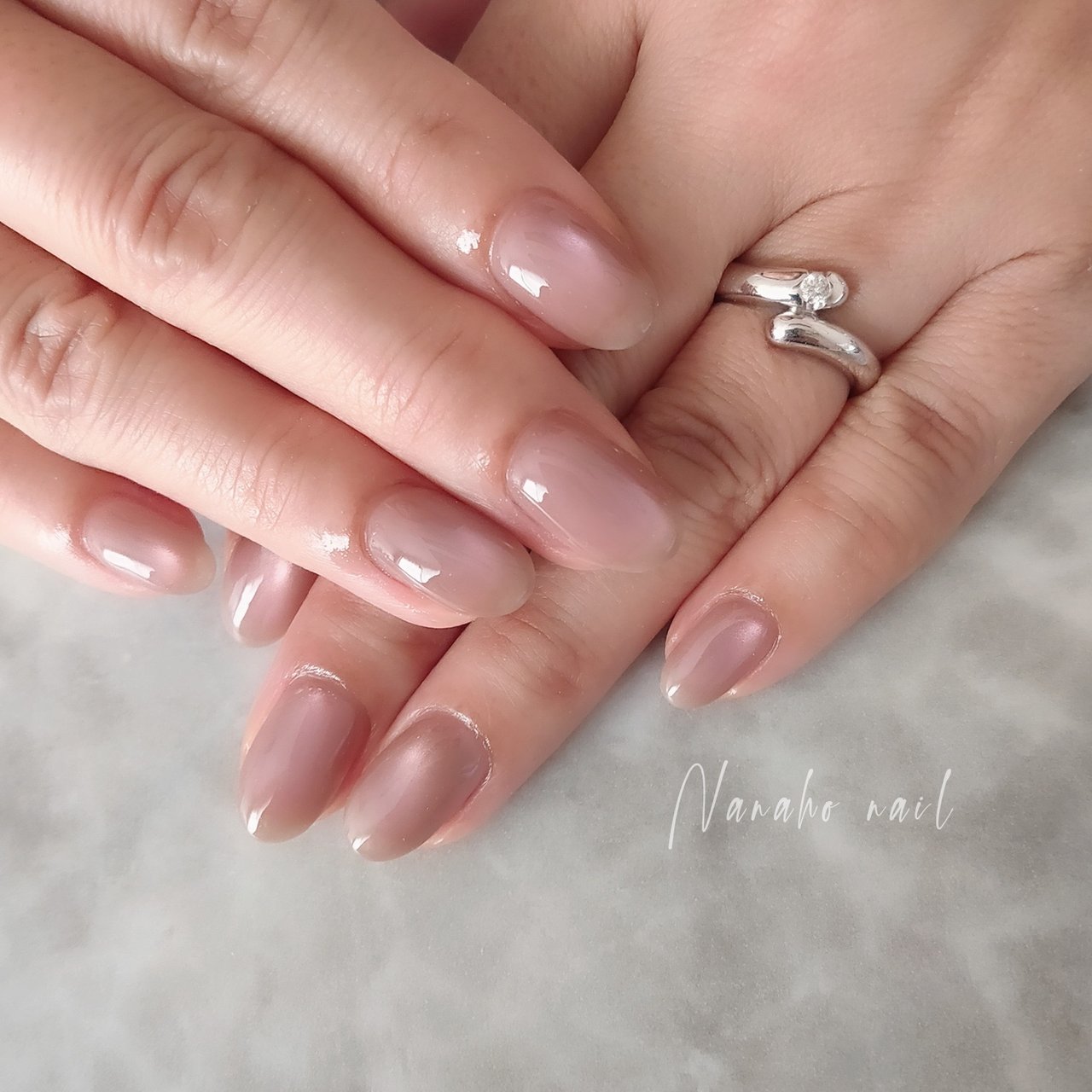 ネイルオーダー専用ページ　No.110 手が綺麗に見えるネイル/夏/オフィス/ハンド/シンプル - Nanaho☆nail