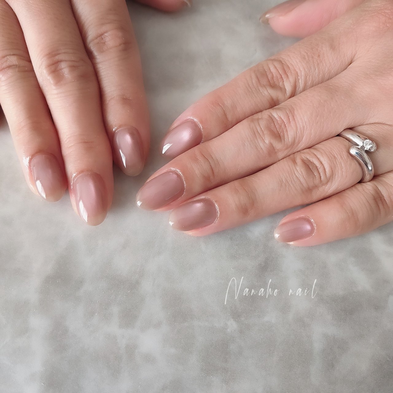 手が綺麗に見えるネイル/夏/オフィス/ハンド/シンプル - Nanaho☆nail