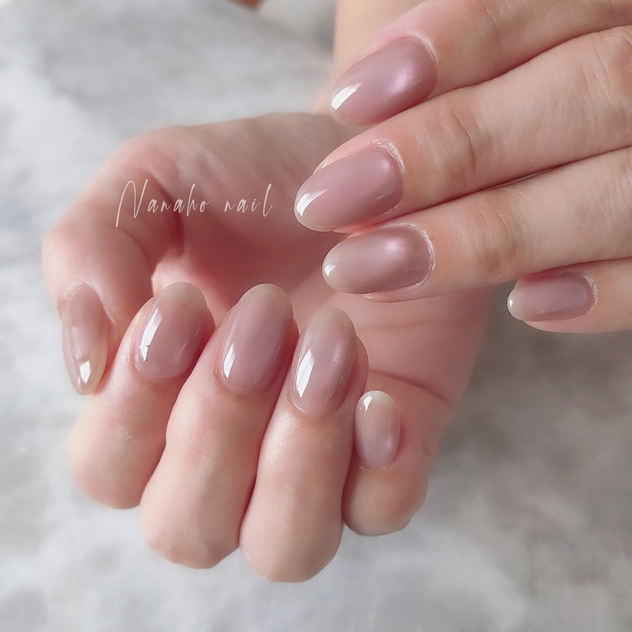手が綺麗に見えるネイル/夏/オフィス/ハンド/シンプル - Nanaho☆nail