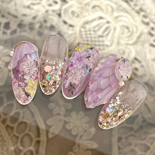 フリルネイルのネイルデザイン｜ネイルブック
