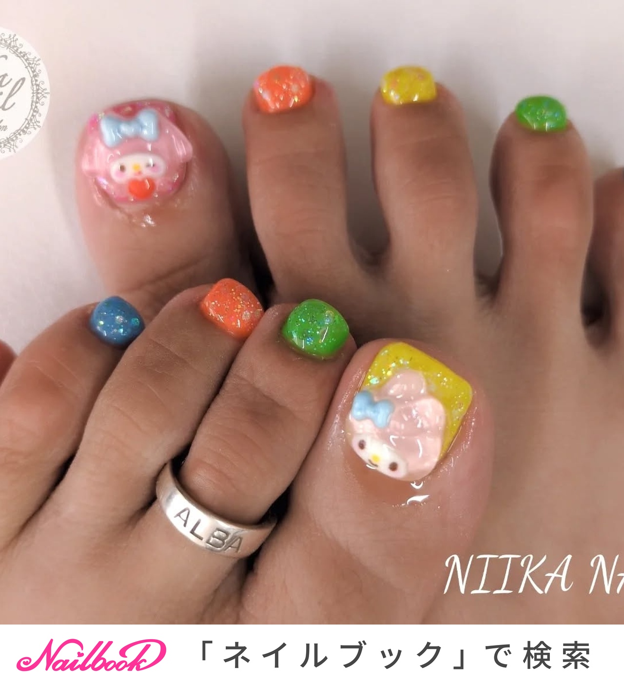 サンプルチップ大量まとめ ジェルネイル/フットネイル/ネイル