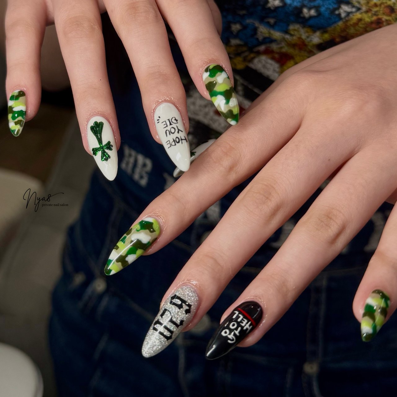 秀 ネイルチップ NYA8.nail 】HARUNAのネイルデザイン[No.9506024]｜ネイルブック