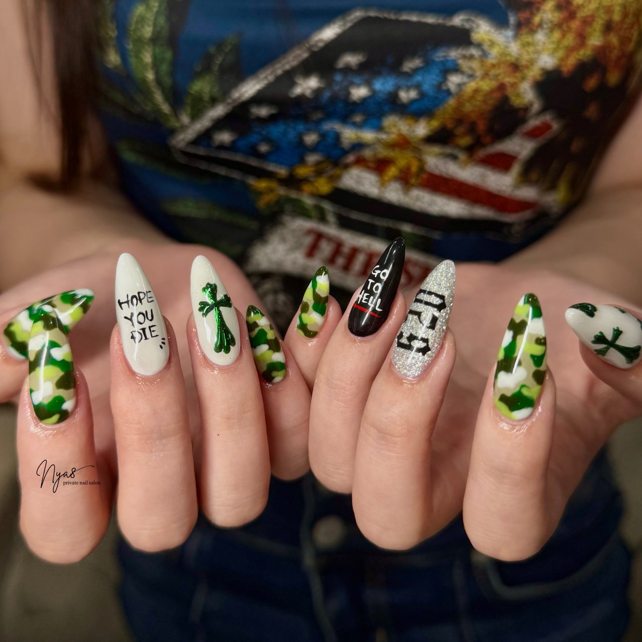 NYA8.nail 】HARUNAのネイルデザイン[No.9506024]｜ネイルブック