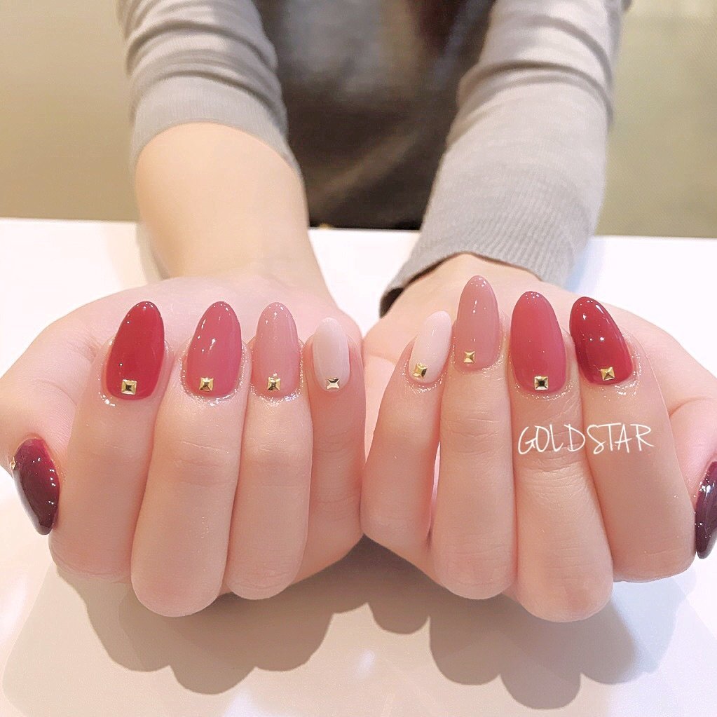 オールシーズン オフィス デート 女子会 ハンド Agloss Nailのネイルデザイン No ネイルブック