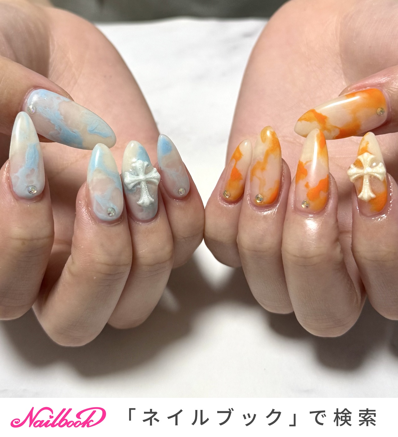 クロムハーツのネイルデザイン(2ページ目)｜ネイルブック