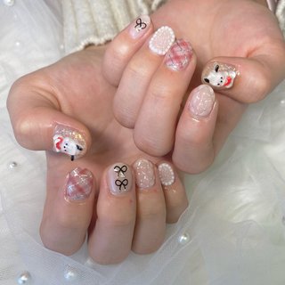 ぽちゃっこのネイルデザイン｜ネイルブック