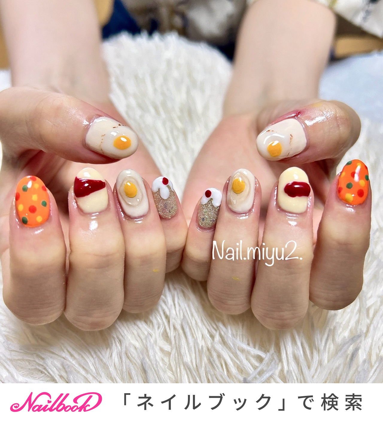 ネイルチップクリームソーダ くまさんネイル77専用 人気順｜クリーム