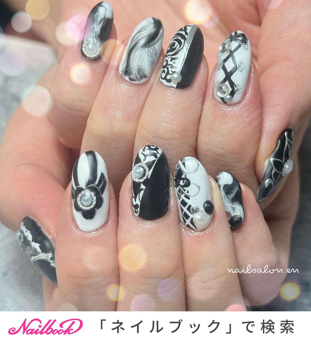 さばかんページ・イメージネイル・オーダーネイル・叶・にじさんじ にじさんじ 叶 推しネイル ネイルチップ 現品販売 - chuke nail