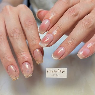【No.041】ネイルチップ♡クリスマスネイル♡スノーボール♡オフホワイト 受注製作＞ No.005 クリスマスネイル ネイルチップ オーナメント