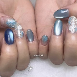 人気順｜ネイビー/enoiのネイルデザイン｜ネイルブック