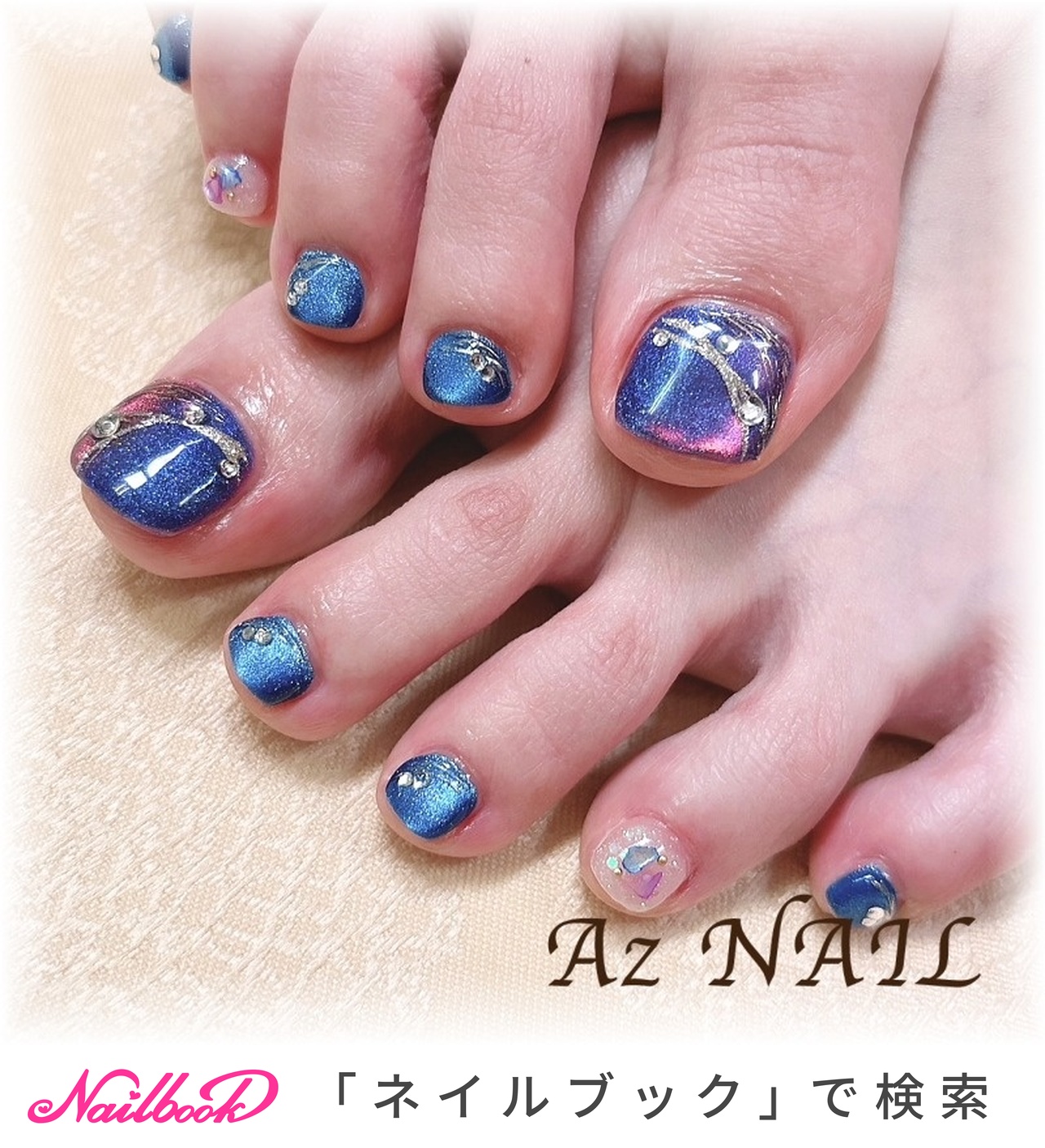 夏/旅行/海/リゾート/フット - Az NAIL ゆき＊のネイルデザイン[No