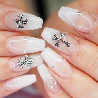 2025年】新着順｜#クロムハーツネイルのネイルデザイン(7ページ目