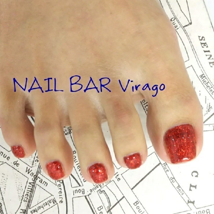 秋 冬 パーティー デート フット Nail Bar Viragoのネイルデザイン No ネイルブック