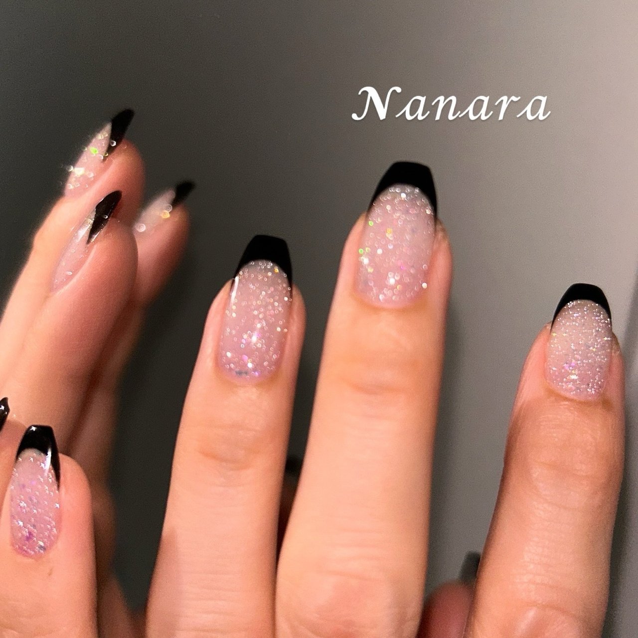 手が綺麗に見えるネイル/オールシーズン/ハンド/フラッシュ/フレンチ