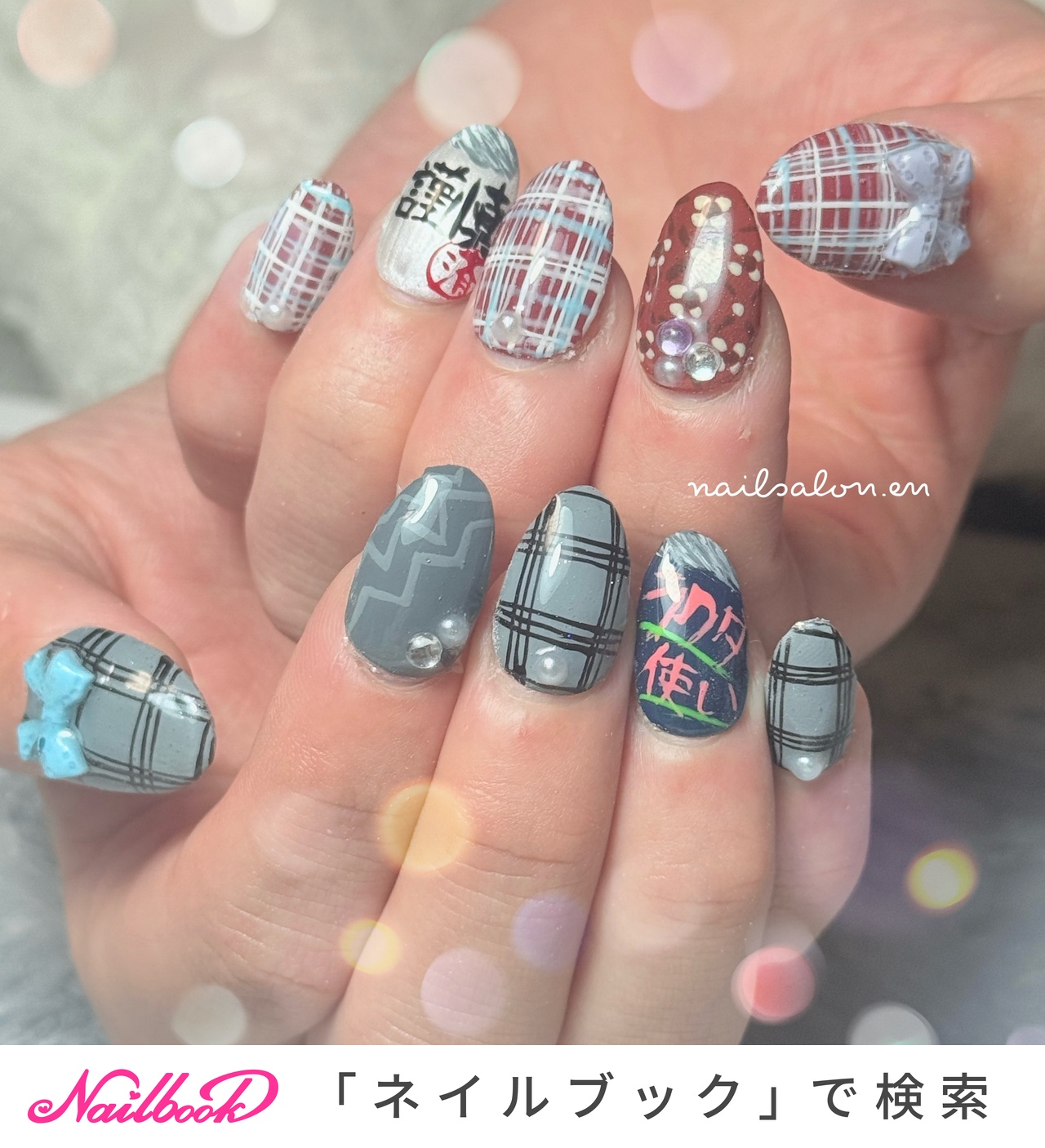 カラフル(レインボー)/#ネイルチップ販売中のネイルデザイン｜ネイルブック