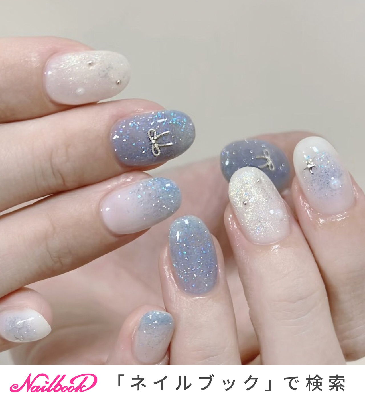 夏/バレンタイン/梅雨/デート/ハンド - Pure&Rich Nailのネイル