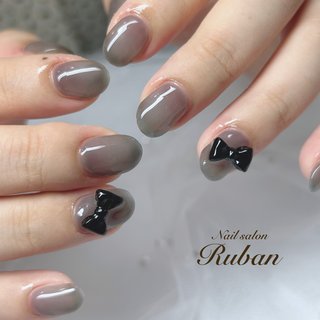 シアーブラックのネイルデザイン｜ネイルブック