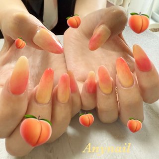 ネイルパーツ peach nailkoubouu_zirconia-