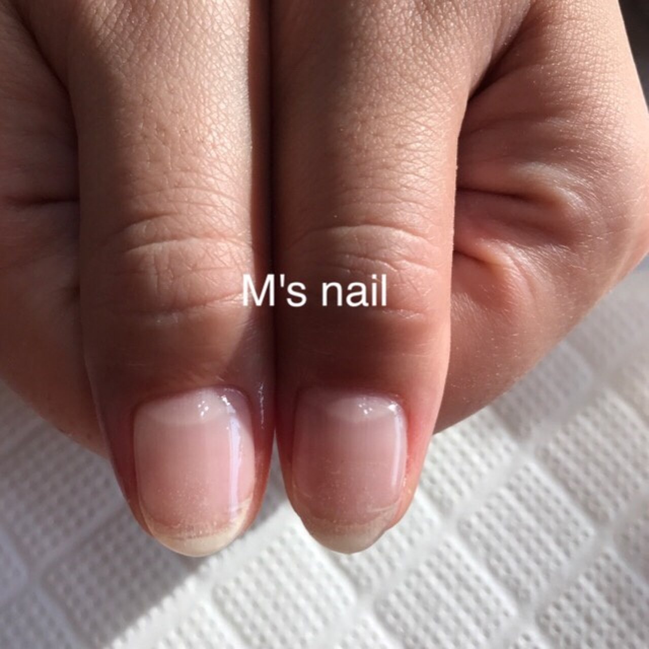 オールシーズン ハンド ミディアム クリア ジェルネイル M S Nailのネイルデザイン No ネイルブック