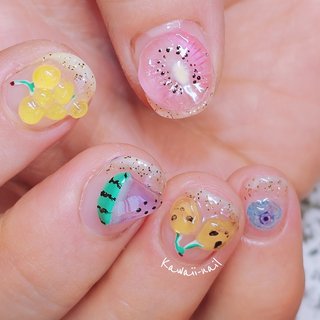 光るエイリアンフットネイルチップ 光るエイリアンフットネイルチップ 光るエイリアンフットネイル