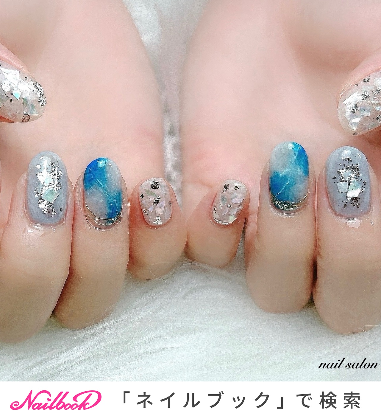 春/夏/オールシーズン/海/ハンド - nail salon bellのネイルデザイン