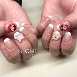 レトロミッキーネイルのネイルデザイン｜ネイルブック