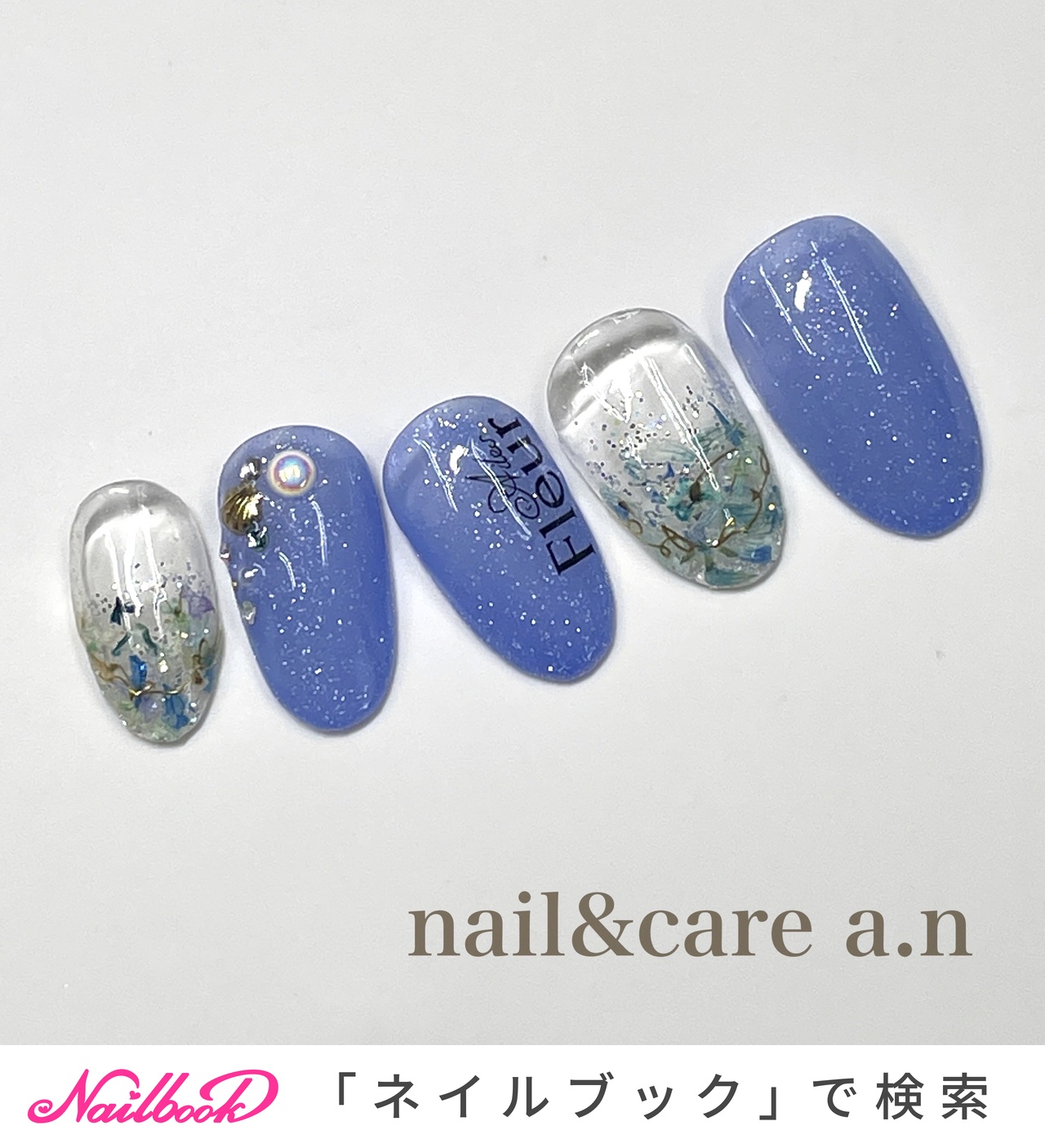 ドライフラワーのネイルデザイン｜ネイルブック