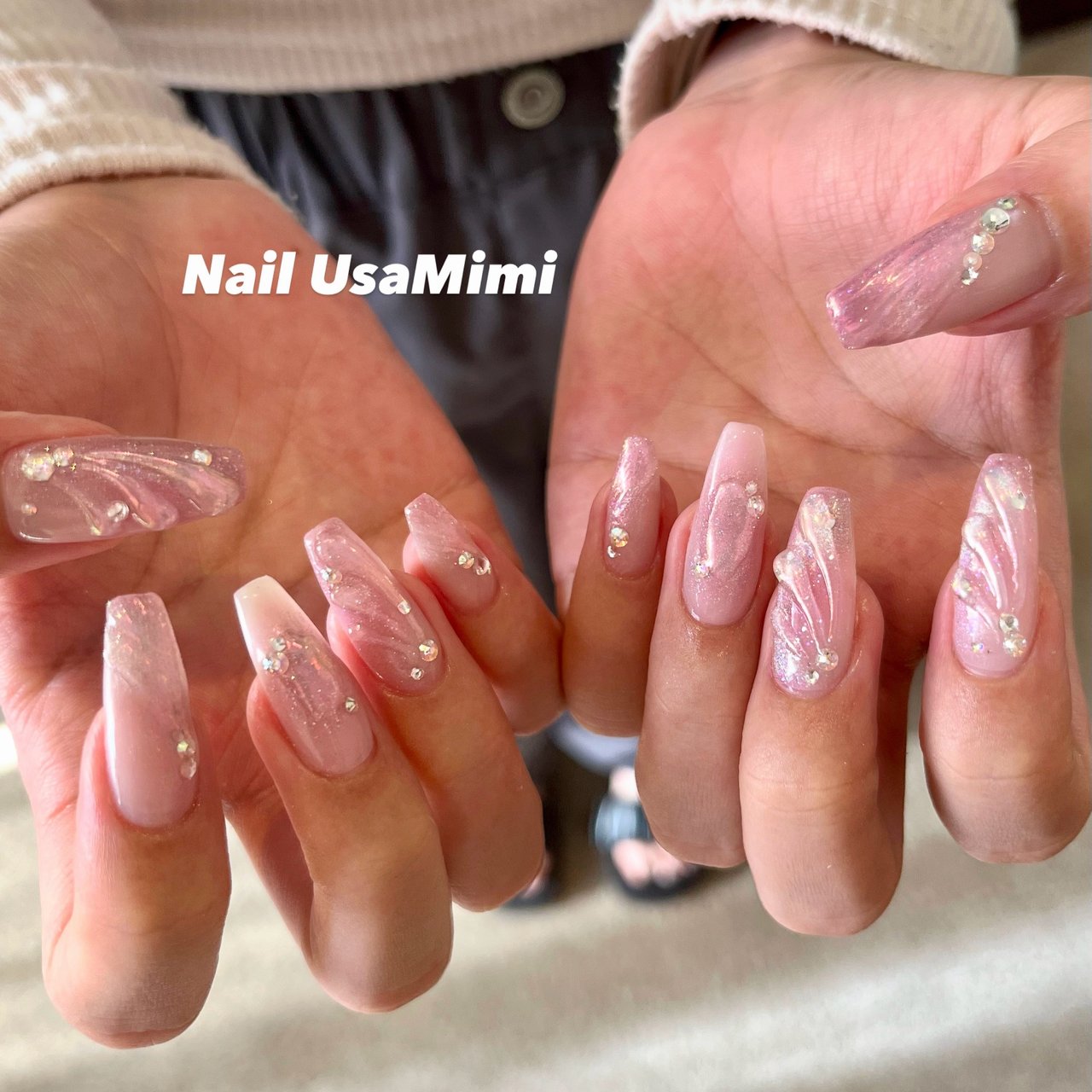 夏/ハンド/マーメイド/キラキラ - Nail UsaMimi Asakoのネイル