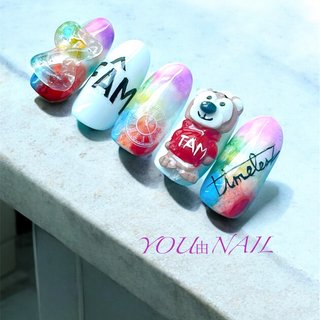 痛ネイル/3D/#ジャニーズネイルのネイルデザイン｜ネイルブック