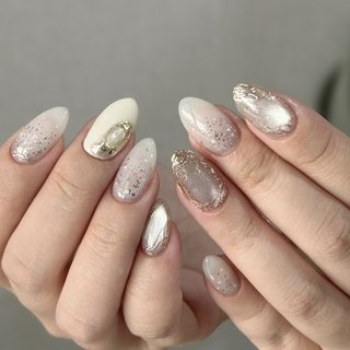成人式/ニュアンスのネイルデザイン｜ネイルブック