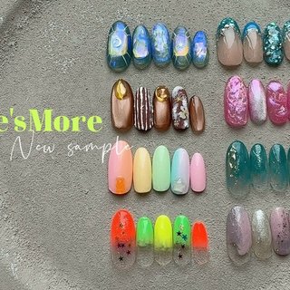 ジェル ネイル用品 まとめ売り ネイルアート ラメ リーフジェル プティール リーフジェルのネイルデザイン｜ネイルブック
