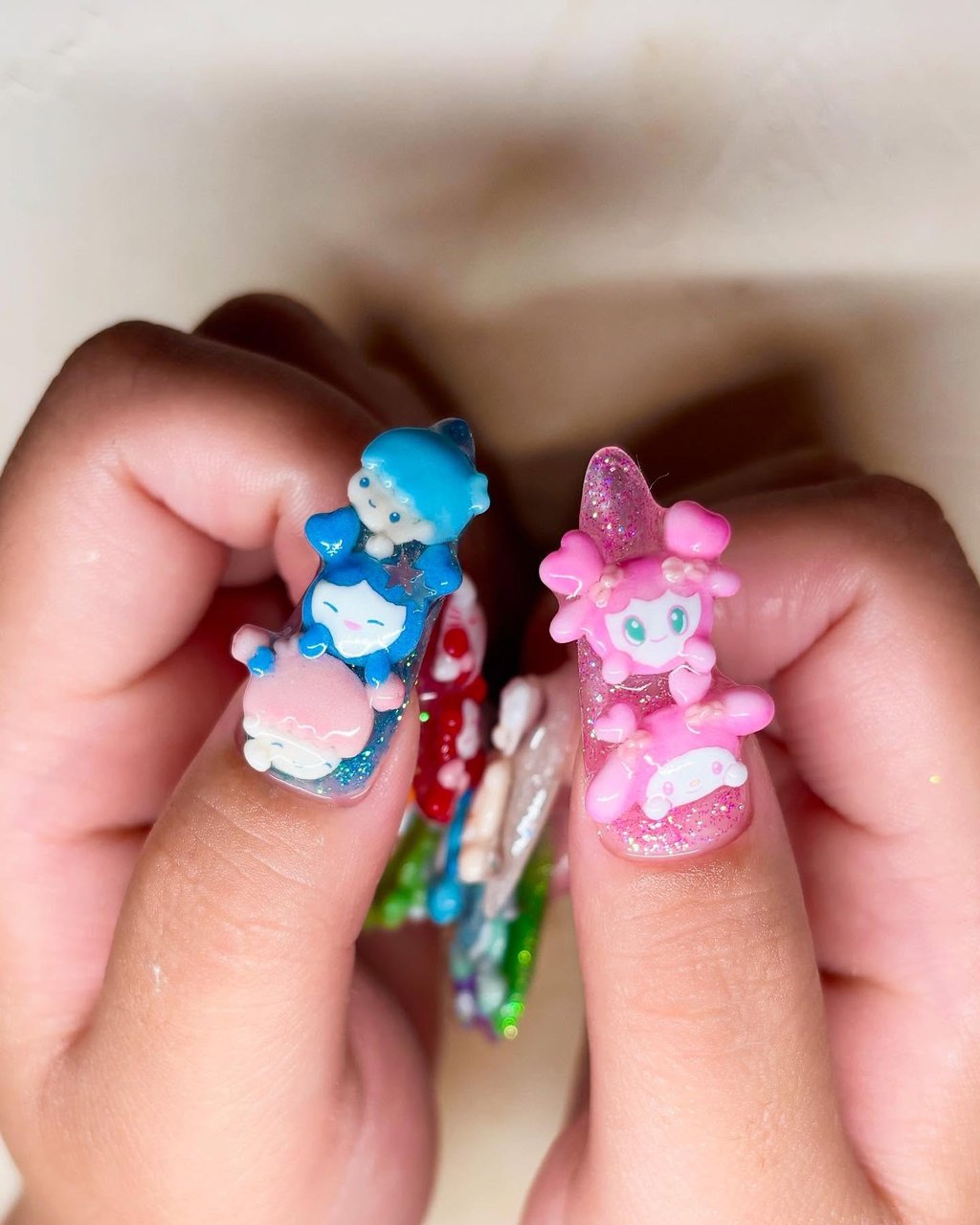 ライブ/推し活/ハンド/痛ネイル/3D - NICHI nail salon & schoolの