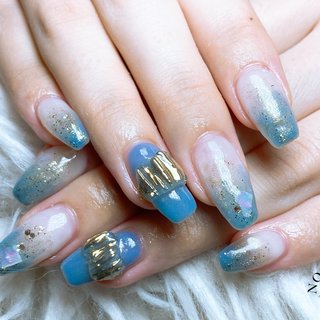 yun　美品⭐︎mogahna ネイルアート用品 シルバー 1280_lc