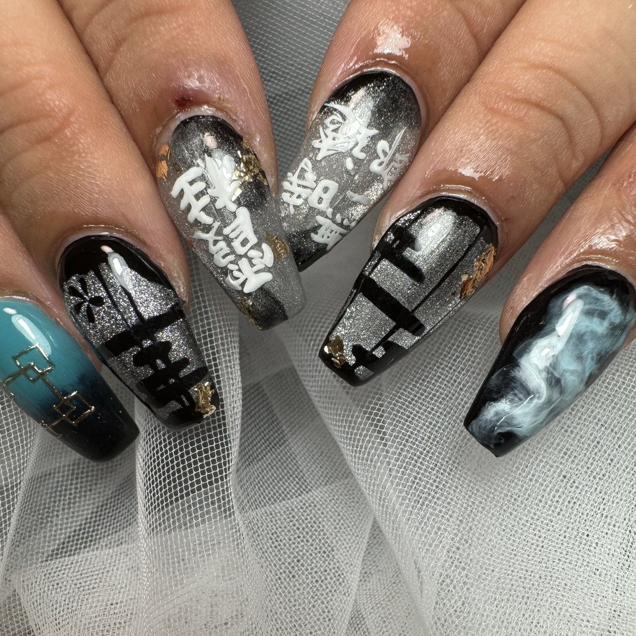 いちか　痛ネイルオーダー 痛ネイル/ジェルネイル - NAIL SALON LIZのネイルデザイン[No.9542974